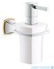 Grohe Grandera uchwyt z ceramicznym dozownikiem na mydło chrom/złoty 40627IG0